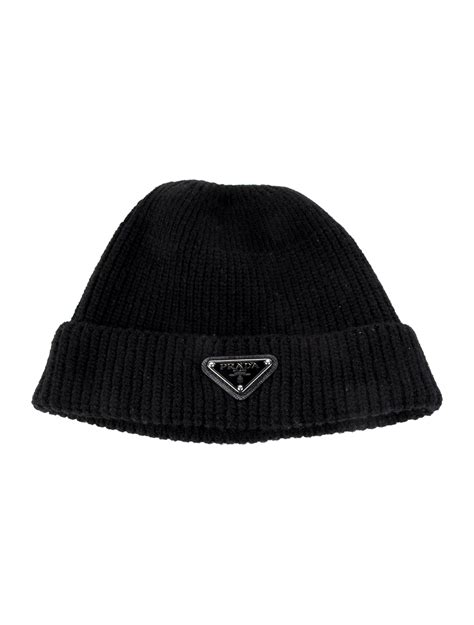 vintage prada beanie|Prada black bucket hat.